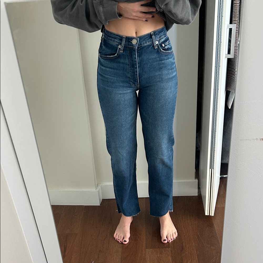 rag & bone Harlow straight jeans